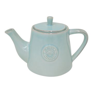 Ceainic din gresie ceramică Costa Nova, 500 ml, turcoaz