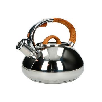 Ceainic, Wood Effect, Brandani, 2.5 L, inox