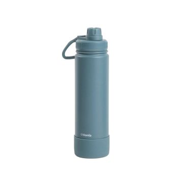 Termos Lunare, Homla, 8x28 cm, 650 ml, inox/plastic, albastru