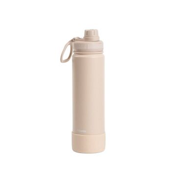 Termos Lunare, Homla, 8x28 cm, 650 ml, inox/plastic, bej