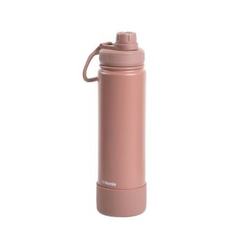 Termos Lunare, Homla, 8x28 cm, 650 ml, inox/plastic, roz
